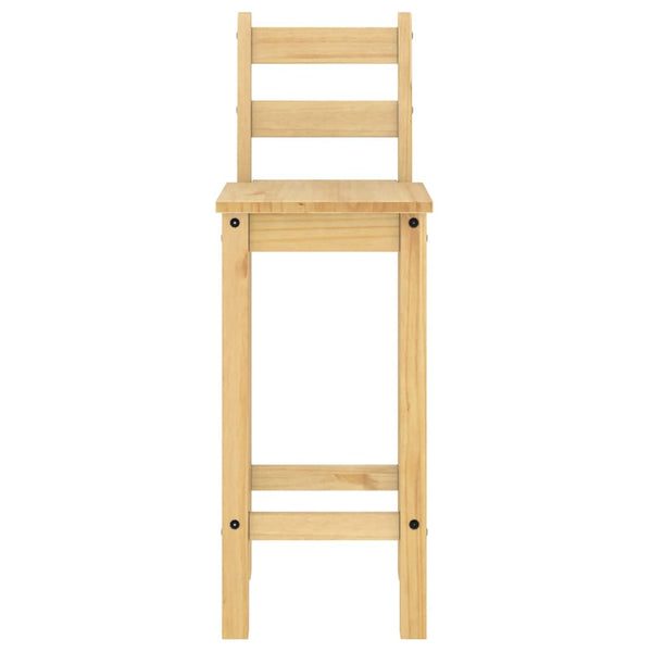 Barstühle 2er Set Kiefer Massivholz