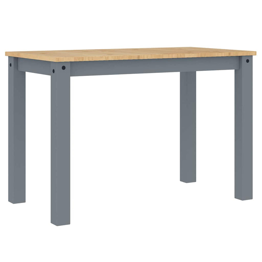 Esstisch Grau Kiefer Massivholz 112x60 cm