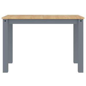 Esstisch Grau Kiefer Massivholz 112x60 cm