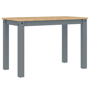 Esstisch Grau Kiefer Massivholz 112x60 cm