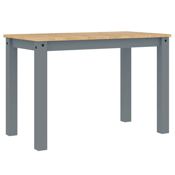 Esstisch Grau Kiefer Massivholz 112x60 cm