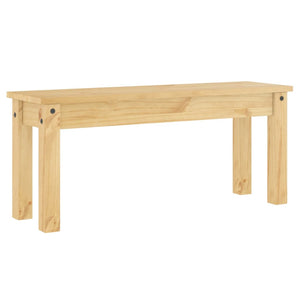 Essbank Panama Kiefer Massivholz 105 cm