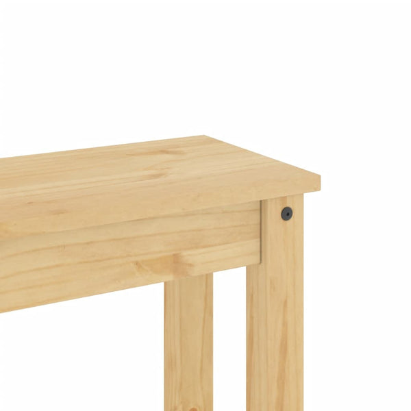 Essbank Panama Kiefer Massivholz 105 cm