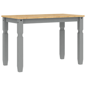 Esstisch Grau Kiefer Massivholz 112x60 cm