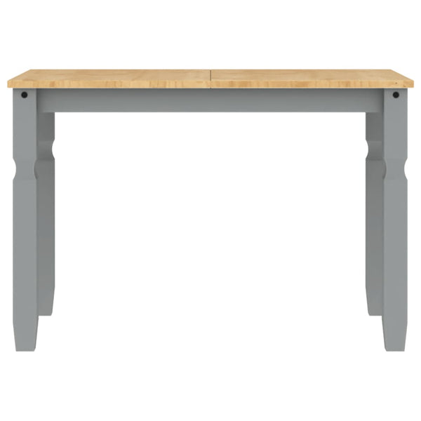 Esstisch Grau Kiefer Massivholz 112x60 cm
