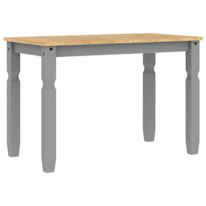 Esstisch Grau Kiefer Massivholz 112x60 cm