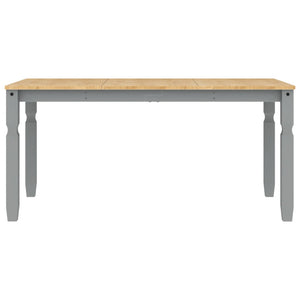 Esstisch Grau Kiefer Massivholz 160 cm