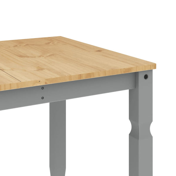 Esstisch Grau Kiefer Massivholz 160 cm