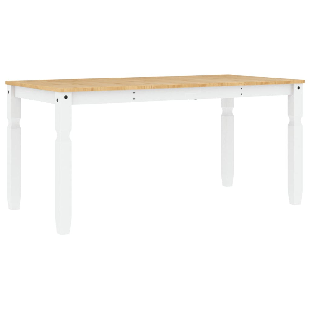 Esstisch Corona Weiß Kiefer Massivholz 160 cm