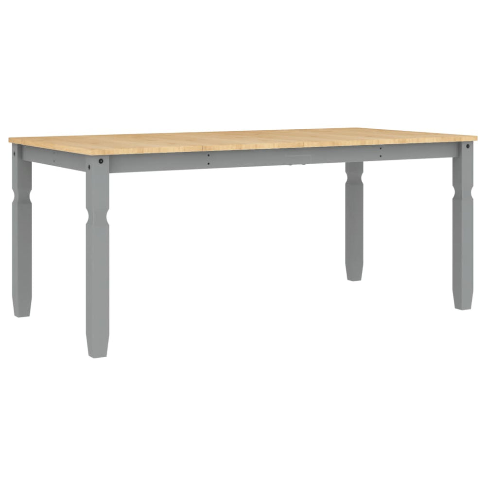 Esstisch Grau Kiefer Massivholz 180x90 cm