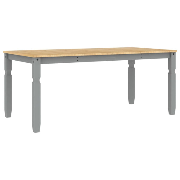 Esstisch Grau Kiefer Massivholz 180x90 cm