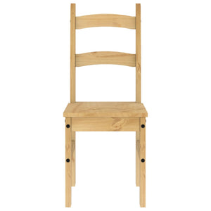 Esszimmerstühle 2er Set Kiefer Massivholz