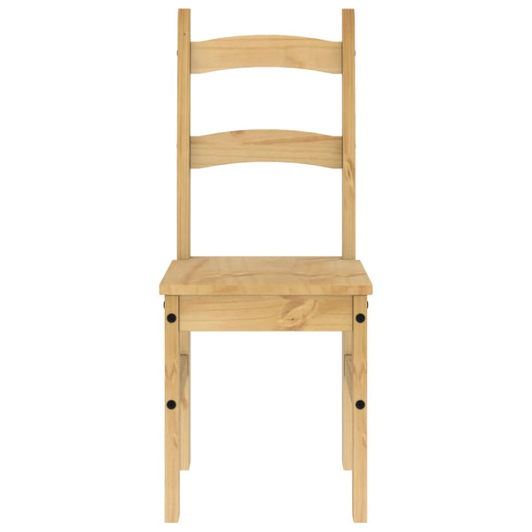 Esszimmerstühle 2er Set Kiefer Massivholz