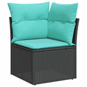 7-teiliges Gartensofa-Set mit Kissen