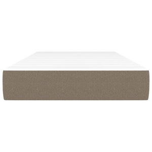 Taschenfederkernmatratze 120x190 cm Taupe