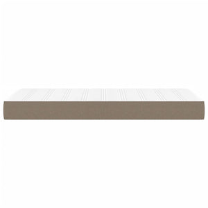 Taschenfederkernmatratze 120x190 cm Taupe