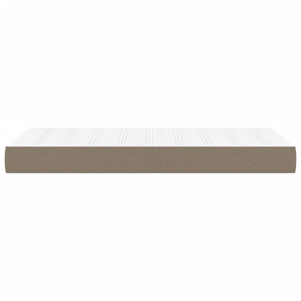 Taschenfederkernmatratze 120x190 cm Taupe