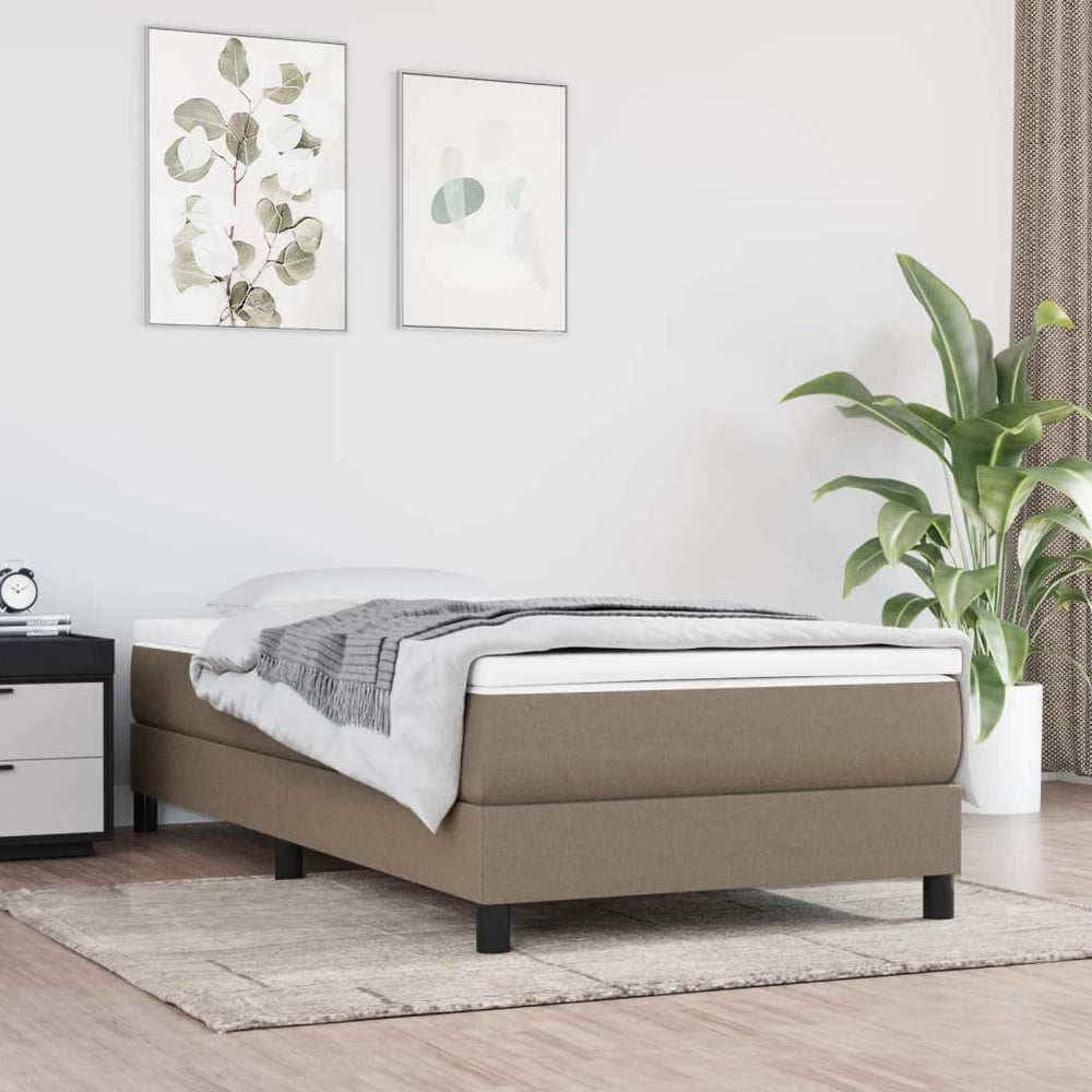 Taschenfederkernmatratze 120x190 cm Taupe
