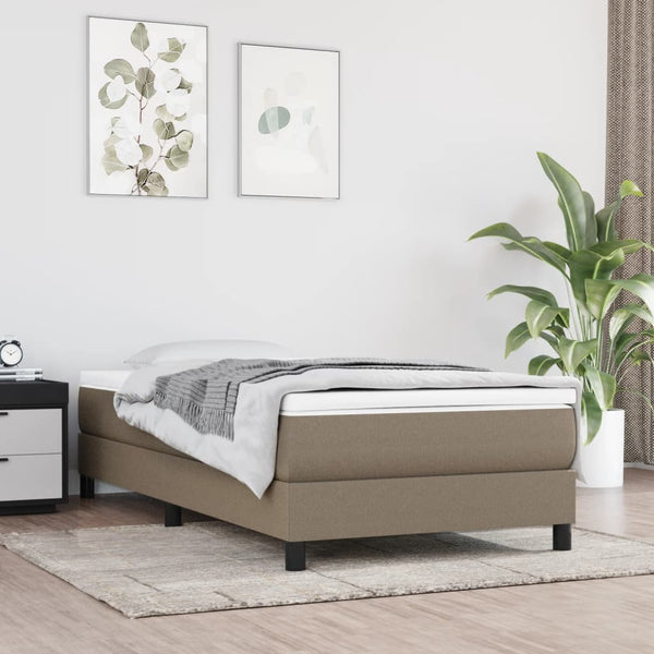 Taschenfederkernmatratze 120x190 cm Taupe