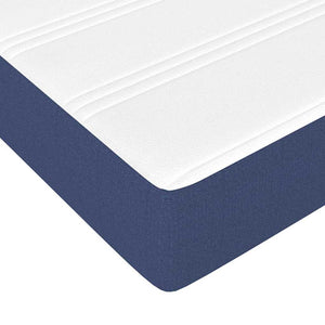 Taschenfederkernmatratze 120x190 cm Mittel Blau