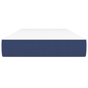 Taschenfederkernmatratze 120x190 cm Mittel Blau