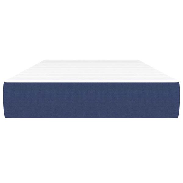 Taschenfederkernmatratze 120x190 cm Mittel Blau
