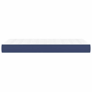 Taschenfederkernmatratze 120x190 cm Mittel Blau
