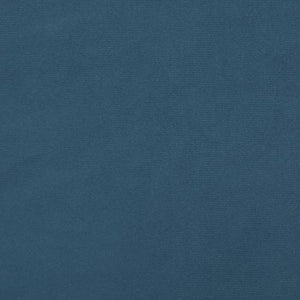 Taschenfederkernmatratze 120x190 cm Dunkelblau Samt
