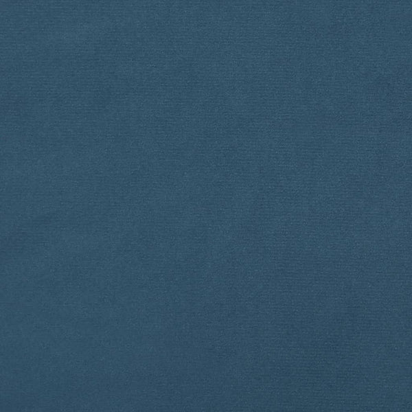 Taschenfederkernmatratze 120x190 cm Dunkelblau Samt