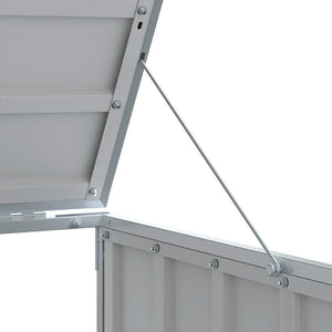 Mülltonnenbox für 1 Tonne Grün Stahl 72x81x115 cm