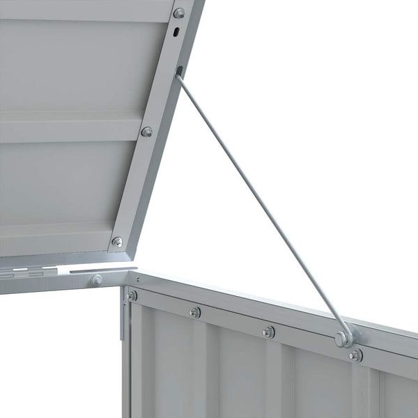 Mülltonnenbox für 1 Tonne Grün Stahl 72x81x115 cm