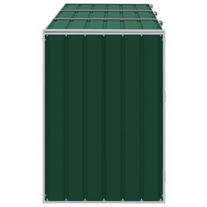 Mülltonnenbox für 3 Tonnen Grün