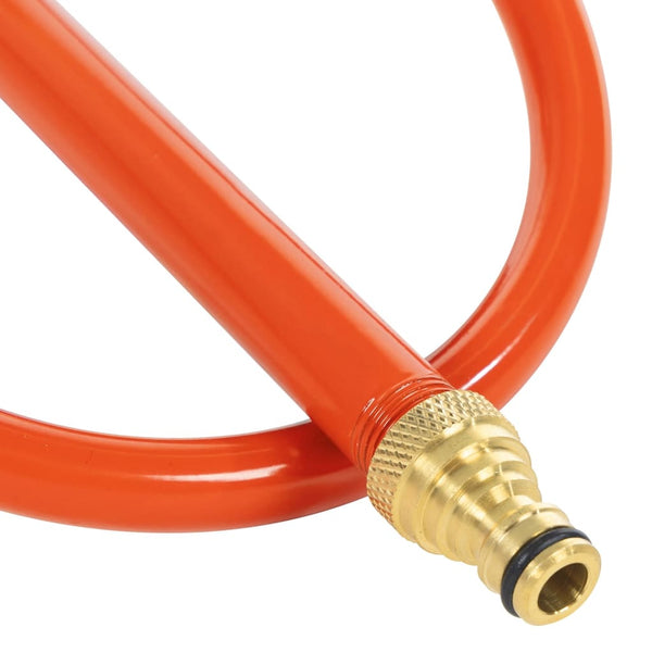 Sprinkler Schlitten mit Rädern, Stahl Rot