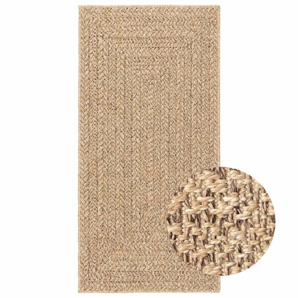 Teppich ZIZUR 60x110 cm Jute-Optik