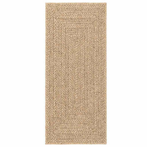Teppich ZIZUR 80x200 cm Jute-Optik