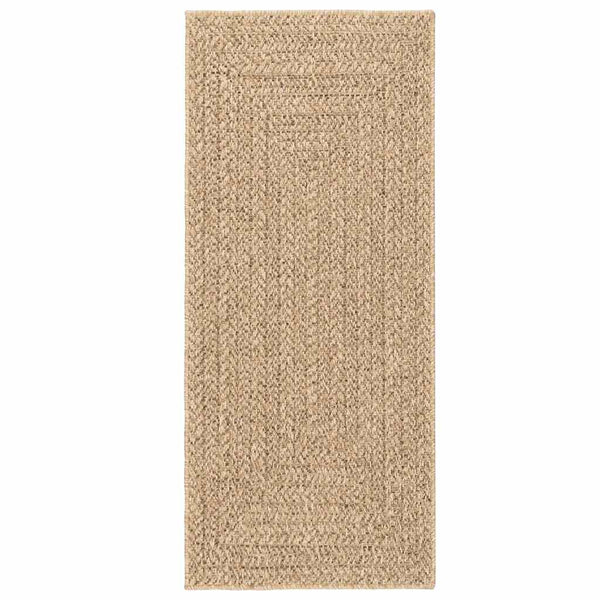 Teppich ZIZUR 80x200 cm Jute-Optik