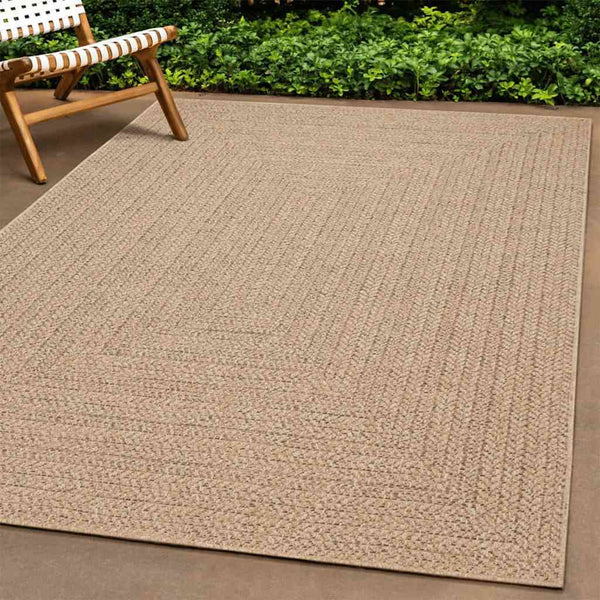 Teppich ZIZUR 80x200 cm Jute-Optik