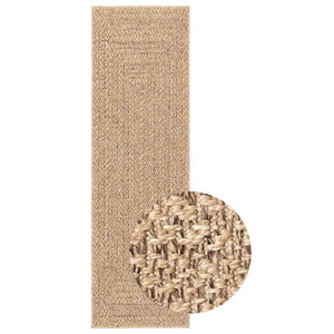 Teppich ZIZUR 80x250 cm Jute-Optik