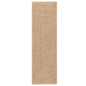Teppich ZIZUR 80x250 cm Jute-Optik