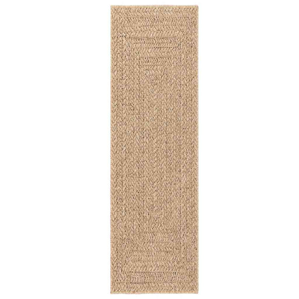 Teppich ZIZUR 80x250 cm Jute-Optik