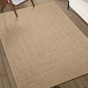 Teppich ZIZUR 100x200 cm Jute-Optik