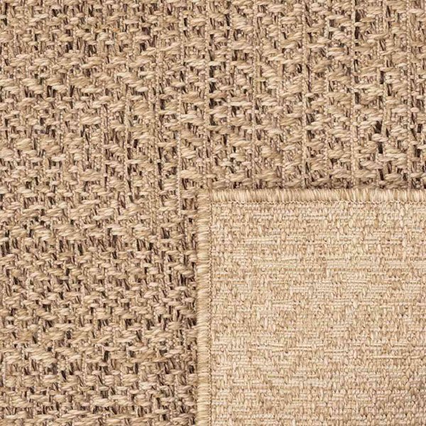 Teppich ZIZUR 100x200 cm Jute-Optik