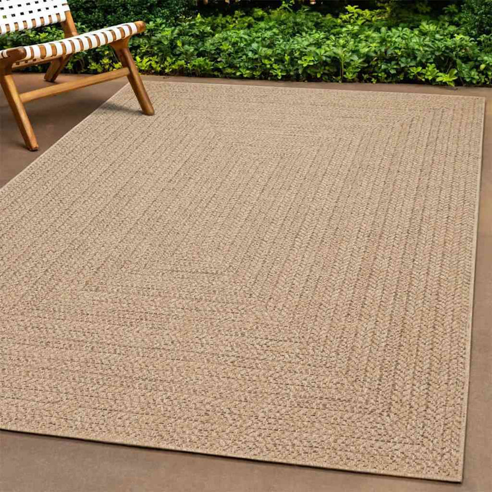 Teppich ZIZUR 100x200 cm Jute-Optik