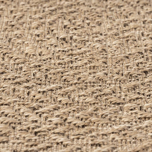 Runder Teppich ZIZUR, Ø 200cm, Jute-Optik
