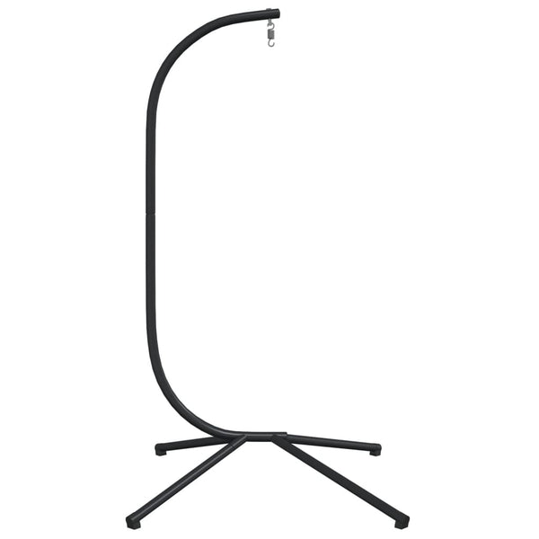 Hängesessel Gestell Schwarz Stahl