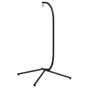 Hängesessel Gestell Schwarz Stahl
