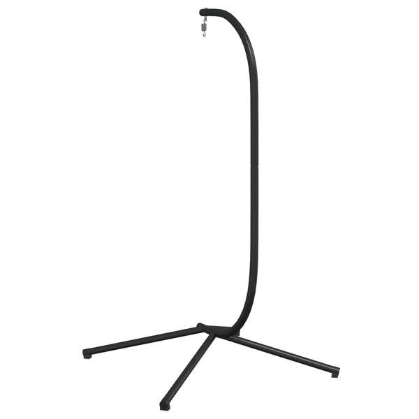 Hängesessel Gestell Schwarz Stahl