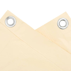Balkon Sichtschutz Creme 300x75 cm PVC