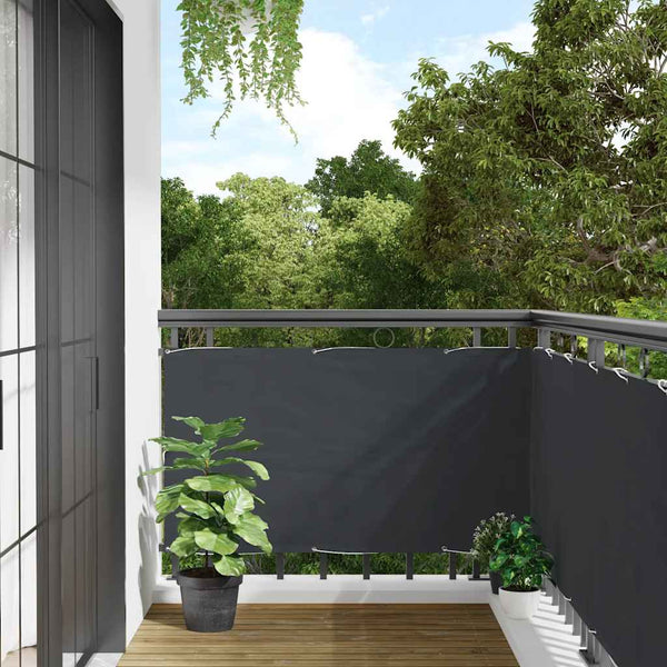 Anthrazit Balkon Sichtschutz 300x90 cm