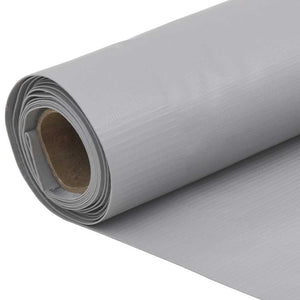 Grauer Balkon Sichtschutz PVC 500x90 cm